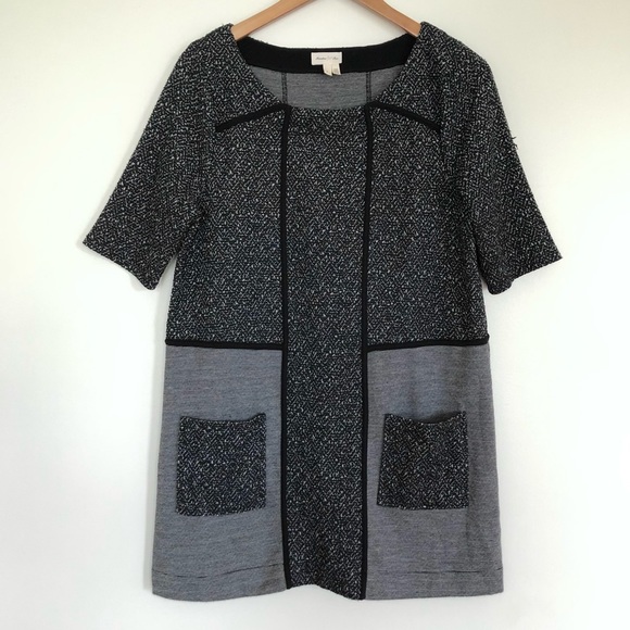 Anthropologie Meadow Rue Women's Tweed Tunic Size Medium - Picture 2 of 11